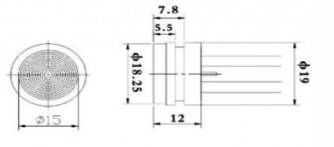 70KPa~70MPa Silikon Basınç Algılayıcı Piezoresistive Basınç Algılayıcı 0