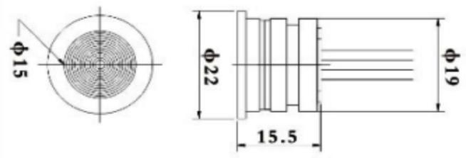 70KPa~70MPa Silikon Basınç Algılayıcı Piezoresistive Basınç Algılayıcı 2