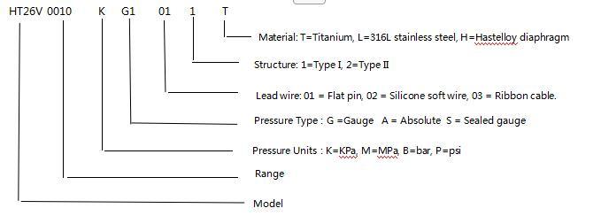 5V Silikon Piezoresistive Basınç Algılayıcı Diyafram Basınç Algılayıcı Pin Bağlantısı 7