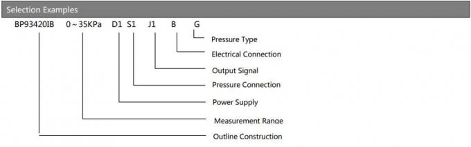 1-5V Piezoresistive Basınç Algılayıcı Sinyal Çıkışı Difüz Silikon Basınç Algılayıcı 5
