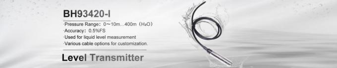 BH93420-III Analog Su Seviyesi Sensörü Ekranlı Piezoresistive Sıvı Seviyesi Göndericisi 3