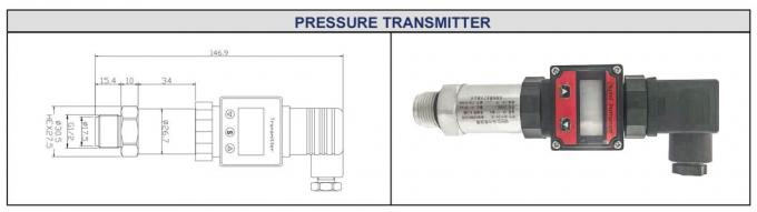 OEM Sanitary viscous liquid test pressure sensor with LCD display